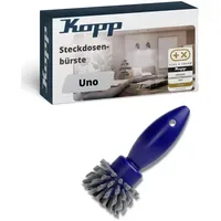 SAUBA Steckdosenbürste blau