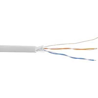 InLine InLine® Telefon-Kabel 4-adrig, 2x2x0,6mm, zum Verlegen, 25m Ring