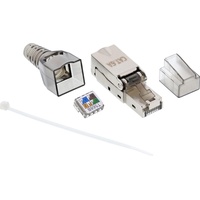 InLine RJ45 Stecker Cat.6A 500MHz, feldkonfektionierbar, geschirmt