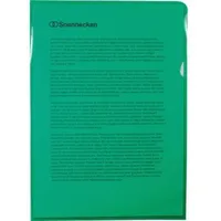SOENNECKEN Sichthülle 1470 DIN A4 PP grün 50 St./Pack.