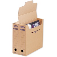 Elba Archivbox tric system, 100421087 für DIN A4 naturbraun