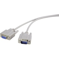 Renkforce Seriell Verlängerungskabel [1x D-SUB-Stecker 9pol. - 1x D-SUB-Buchse