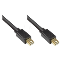 Good Connections 4830-050S DisplayPort-Kabel 5 m Mini DisplayPort Schwarz
