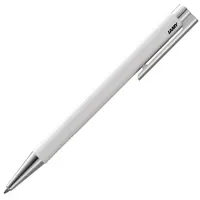Lamy logo M+ weiß, Schreibfarbe: blau