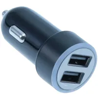 MediaRange KFZ-Ladegerät 3,4A 2x USB-A schwarz/silber