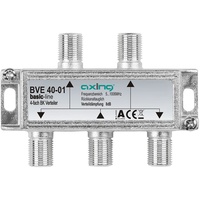 Axing BVE 40-01 4-Fach Verteiler 5-1006 MHz) für Kabelfernsehen