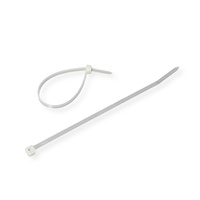 Value Kabelbinder, 15cm, 3,7mm, abgewinkelt, 100 Stk.,