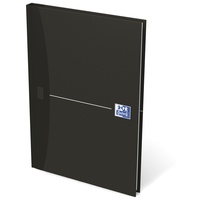 Oxford Notizbuch Office Essentials DIN A5 kariert, schwarz Hardcover