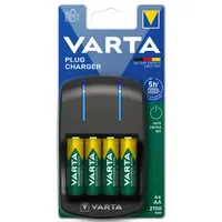Varta Plug Charger inkl. 4x AA