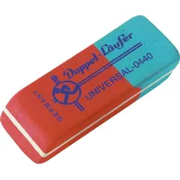 Läufer Radiergummi Universal rot/blau, 1 St.