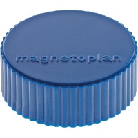 Magnetoplan Magnet D34mm, VE 10 Stück Haftkraft 2000g, dblau