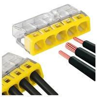 WAGO Verbindungsdosenklemme 5x 0.5-2.5 gelb 2273-205