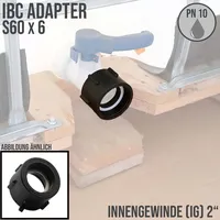 Chengtud(cn) IBC Container-Adapter PP, IBC IG 2" (S60x6) auf