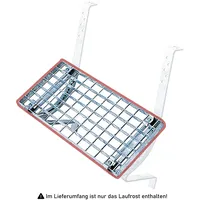 Iller-Leiter Iller Laufrost, Trittrost 100x25cm anthrazit