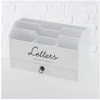 Boltze Briefablage Organizer weiß
