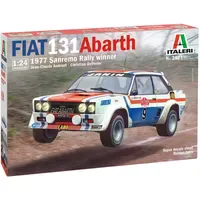 Italeri Fiat 131 Abarth 1977 Mehrfarbig 1:24