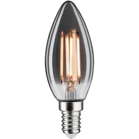 Paulmann LED-Röhrenform E14 4 Watt Glas Grau Rauch