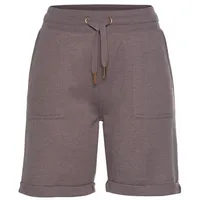 Bench. loungewear Bermudas Damen mauve-meliert Gr.40/42