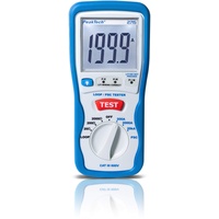 Peaktech P 2715 Digitales LOOP/PSC Schleifenstrommessgerät CAT III 600V)