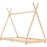 VidaXL Kinder-Bettgestell Massivholz Kiefer 90 x 200 cm