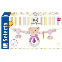 Selecta Wagenkette rosa, 63 cm, Steiff by Selecta