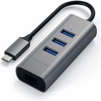 Satechi 2-in-1 3 Port USB 3.0 [Stecker] (ST-TC2N1USB31AS)