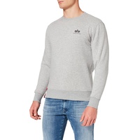 Alpha Industries Basic Small Logo Sweatshirt Grey Heather 3XL