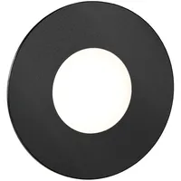 Ledscom.de LED Treppenlicht/Wandeinbauleuchte FEX für innen und außen, rund,