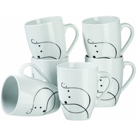 Josef Mäser GmbH Mäser Chanson Kaffeebecher-Set, 6-tlg. (922221)