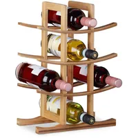 Relaxdays Weinregal 42,5 x 30 x 16 cm Natur
