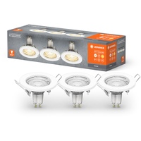 LEDVANCE RECESS GU10 3X 2.6W (2700K), White