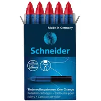 Schneider One Change Tintenrollerminen rot 0,6 mm 5 St.