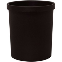 Metzger & Mendle Sicherheitspapierkorb 18 l Schwarz