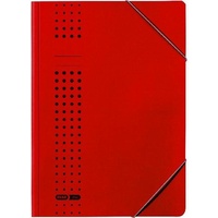 Elba Clip Folder Chic, PVC Red Dokumentenhalter rot