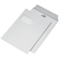 Elepa MAILmedia Versandtaschen Securitex DIN C4 mit Fenster weiß
