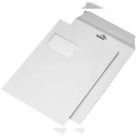 Elepa MAILmedia Versandtaschen Securitex DIN C4 mit Fenster weiß