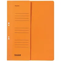 Falken Ösenhefter A4 1/2 Vorderdeckel orange