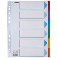 Esselte Register Blanko, Karton,