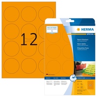 Herma Etiketten 5153 orange 60,0 x 60,0 mm