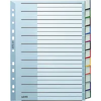 Leitz Register A4 Überbreite Grau 12 St.