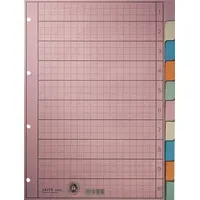 Leitz Register DIN A4 10teilig Papier sortiert
