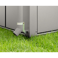 EcoStar Regenfallrohr Moosgrün