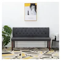 VidaXL Sitzbank 148,5 cm Grau