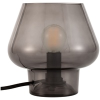 Pauleen Crystal Gleam Tischleuchte max. 20 Watt Rauchglas Glas