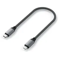 Satechi Type-C auf Lightning Kabel 25 cm space grey