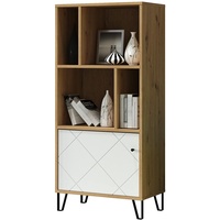 Trendteam Touch, Artisan Eiche Weiß Matt B/H/T: ca. 63x136x40