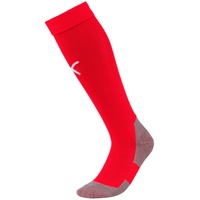 Puma Team Liga Core Stutzenstrümpfe red/white 39-42