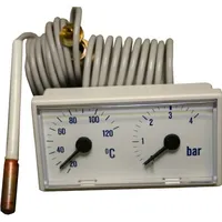 Buderus Thermomanometer GB122, Herst-Nr. 7099105