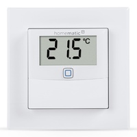 EQ-3 Homematic IP Wandsensor mit Display, Temperatursensor mit Feuchtigkeitssensor