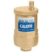 CALEFFI Schnellentlüfter 551004 Messing, 1/2" AG, automatisch, IG-Anschlüsse